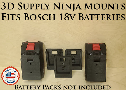 Bosch 18v Battery Mount