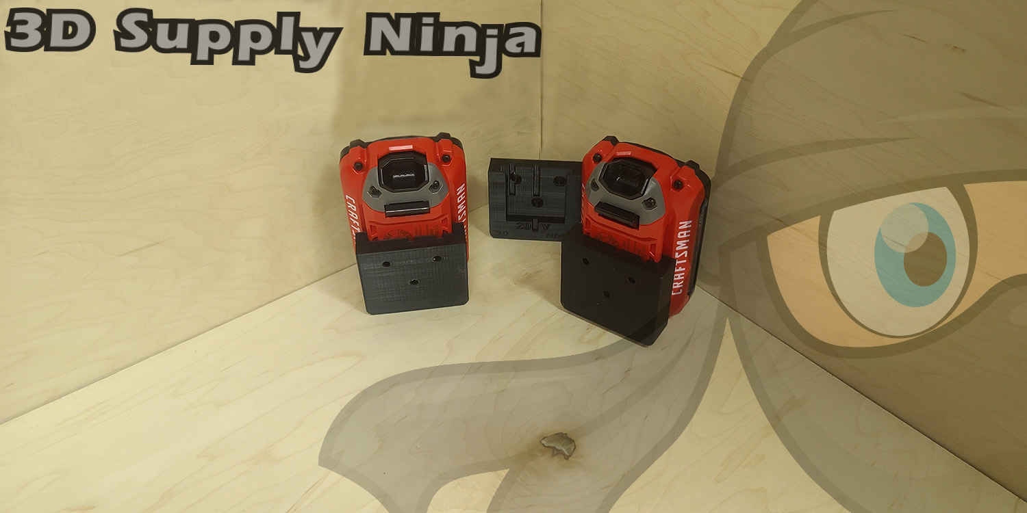 Craftsman v20 Battery Mount (MADE IN USA) - Image 4