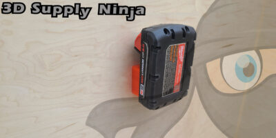 Milwaukee M18 Battery Mount (Made in the USA)