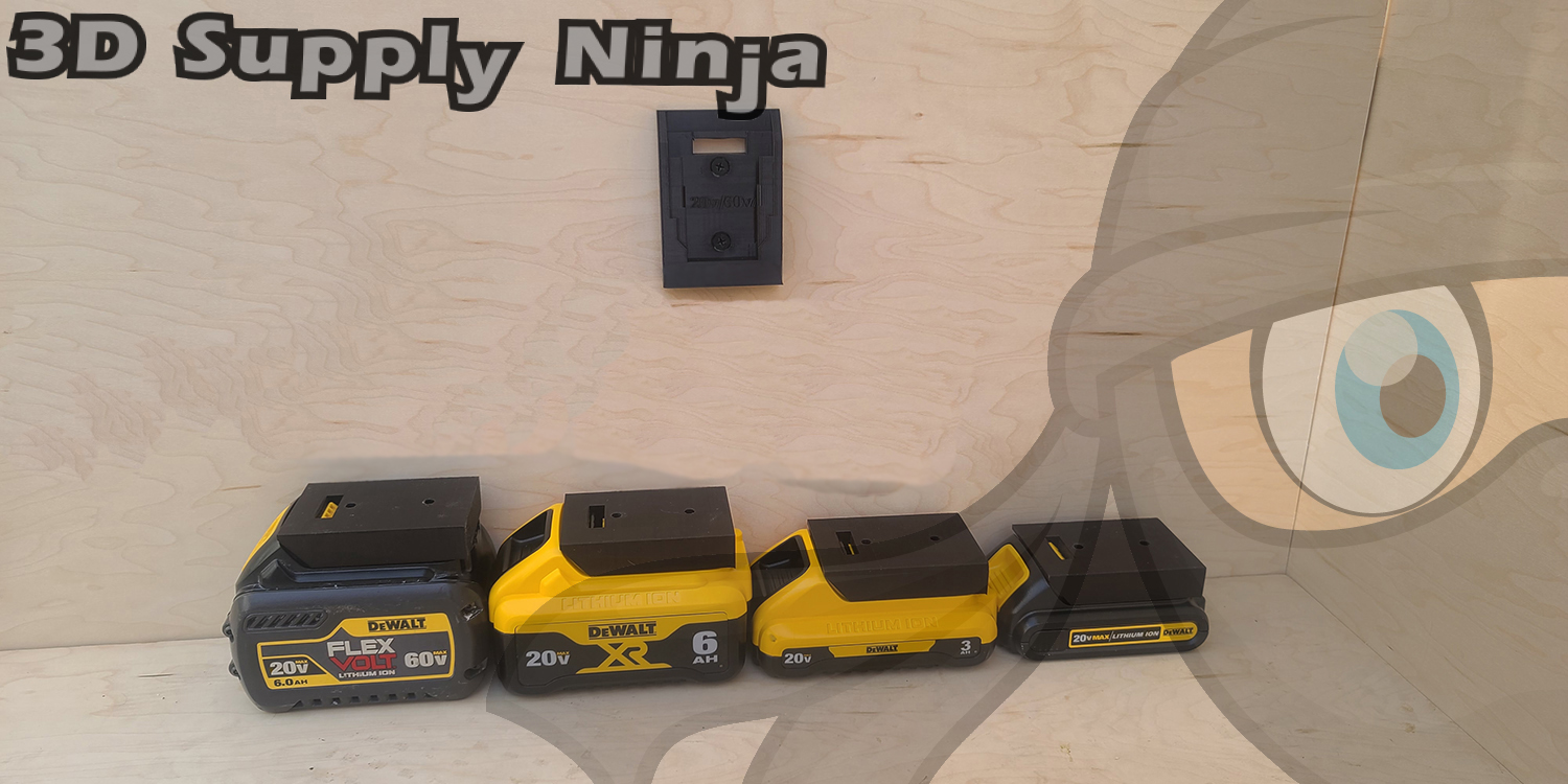 Mac Tools 20v / 60v Battery Mount Holder - Image 3