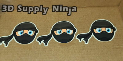 Ninja Charity Stickers